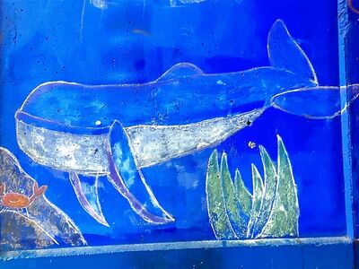 Streetart-Abbildung der Kunst Klasse 9