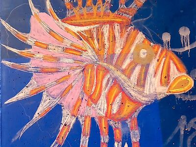 Streetart-Abbildung der Kunst Klasse 9