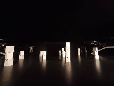 Schülerinnen und Schüler des Projektkurses Tanz