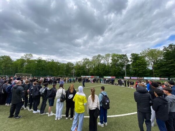 Foto 4 vom Fußballturnier der Pina-Bausch-Gesamtschule