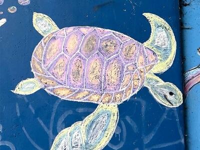 Streetart-Abbildung der Kunst Klasse 9