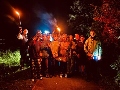 Schülerinnen und Schüler der Jahrgangsstufe 8.1