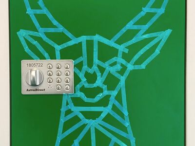 Streetart-Abbildung der Kunst Klasse 9