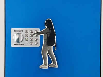 Streetart-Abbildung der Kunst Klasse 9