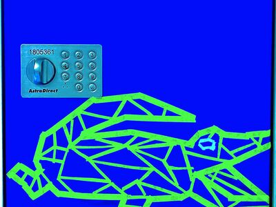 Streetart-Abbildung der Kunst Klasse 9