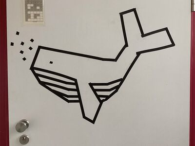 Streetart-Abbildung der Kunst Klasse 9