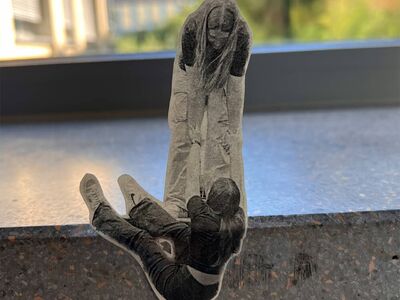 Streetart-Abbildung der Kunst Klasse 9