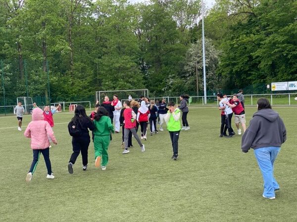 Foto 1 vom Fußballturnier der Pina-Bausch-Gesamtschule