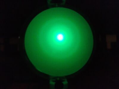 Interferenzringe an der Elektronenstrahlbeugungsröhre