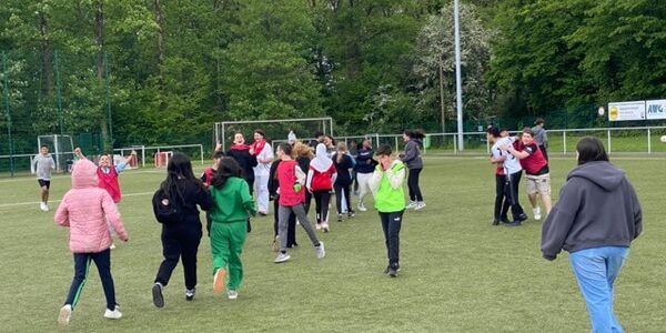 Foto 1 vom Fußballturnier der Pina-Bausch-Gesamtschule